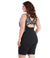 AquaSport Crossback Aquatard Tropical Black-Swim One Piece-SFO Apparel-XL-Tropical Black-JunoActive