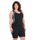 AquaSport Crossback Aquatard Tropical Black-Swim One Piece-SFO Apparel-XL-Tropical Black-JunoActive