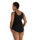 Aquasport Colorblock Tanksuit Purple and Black-Swim One Piece-SFO Apparel-XL-Purple/Black-JunoActive