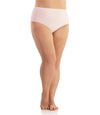 Junowear Cotton Stretch Classic Brief-Plus Size Underwear &amp; Intimates-Hop Wo Trading Co Ltd-1X-Light Pink-JunoActive