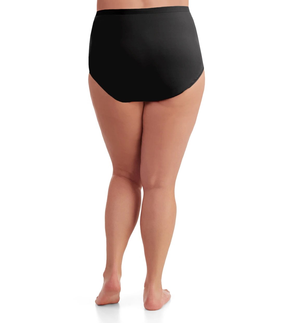 Junowear Cotton Stretch Classic Full Fit Brief-Intimates Briefs-Hop Wo Trading Co Ltd-XL-BLACK-JunoActive