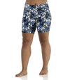 Junowear Hush Boxer Brief Blue Floral Print-Intimates Boxers-Hop Wo Trading Co Ltd-1X-Blue Floral-JunoActive