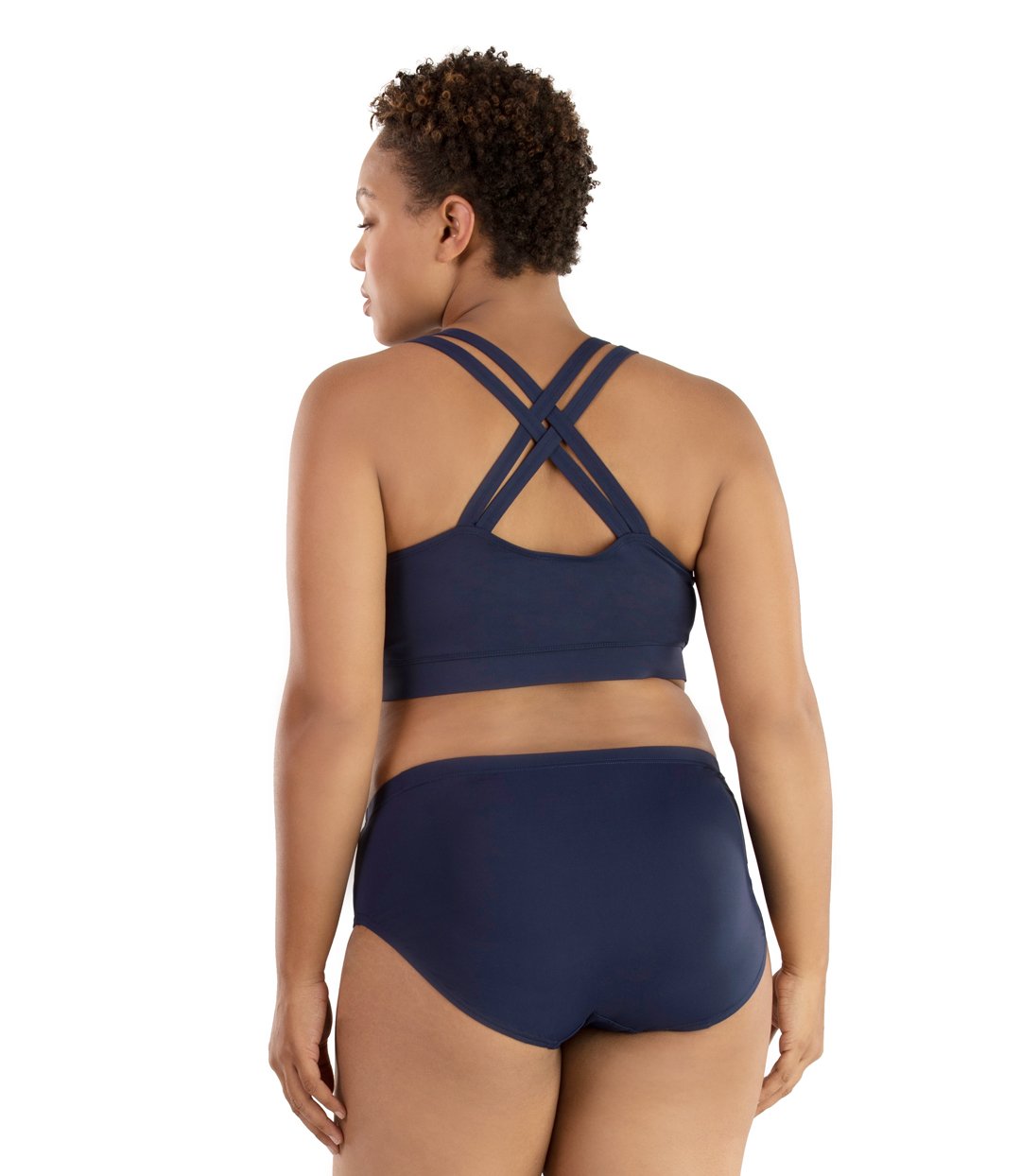 Junowear® Hush Bralette-Plus Size Underwear & Intimates-Hop Wo Trading Co Ltd-XL-NAVYBLUE-JunoActive