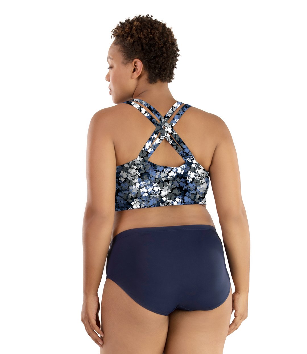 Junowear Hush Bralette Blue Floral Print-Intimates Bras-Hop Wo Trading Co Ltd-XL-Blue Floral-JunoActive