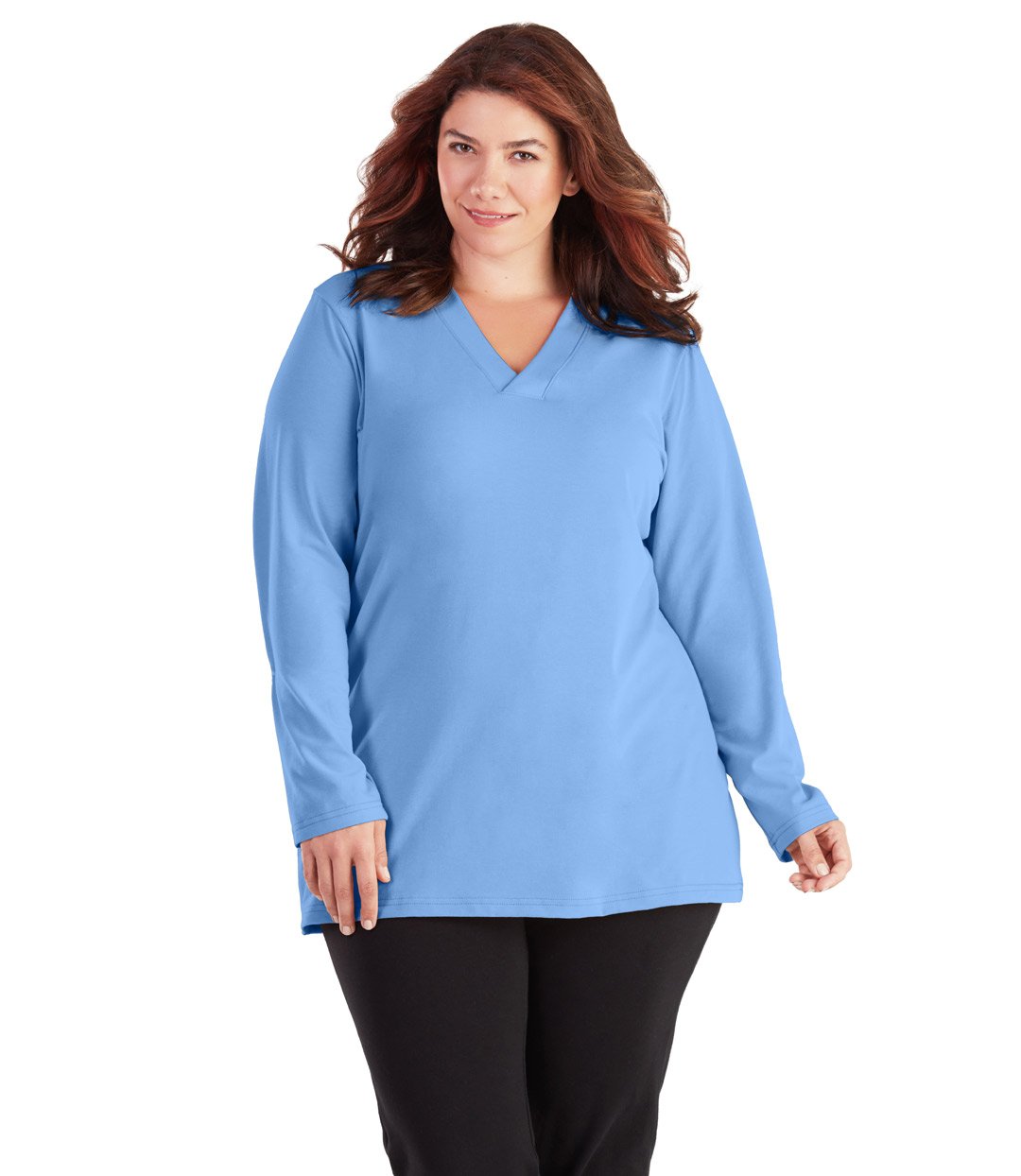 plus size long sleeve yoga top