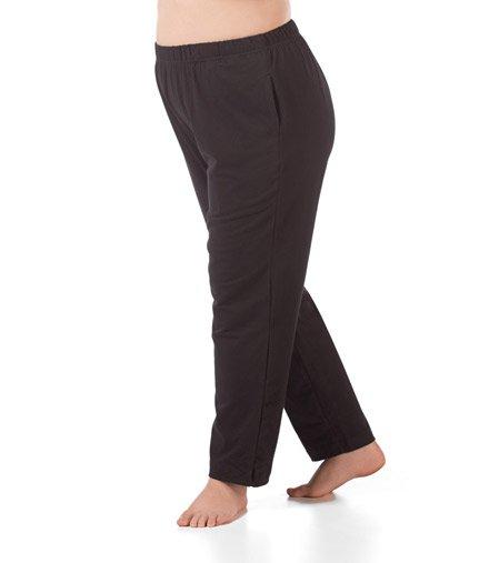 plus size pant black